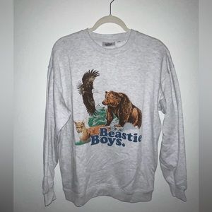 Beastie Boys “nature” Crewneck Sweatshirt NWT